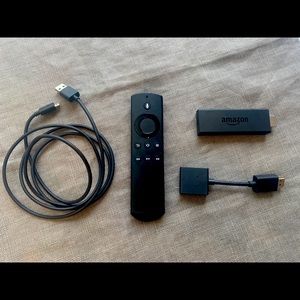Amazon Fire Stick TV w/ Alexa voice remote - USED